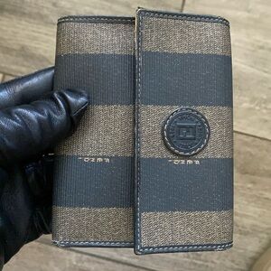 Fendi tri fold wallet